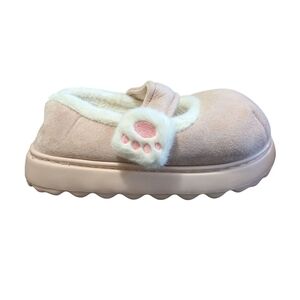 Soft Pink Paw Women's Slippers Size 40-41